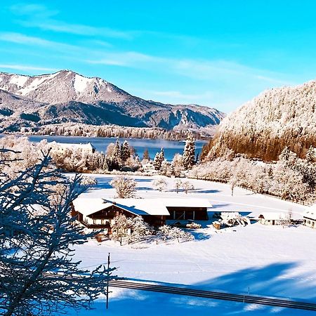 Ferienwohnung Wolfgangsee Seeblickplatzl Strobl Exterior foto